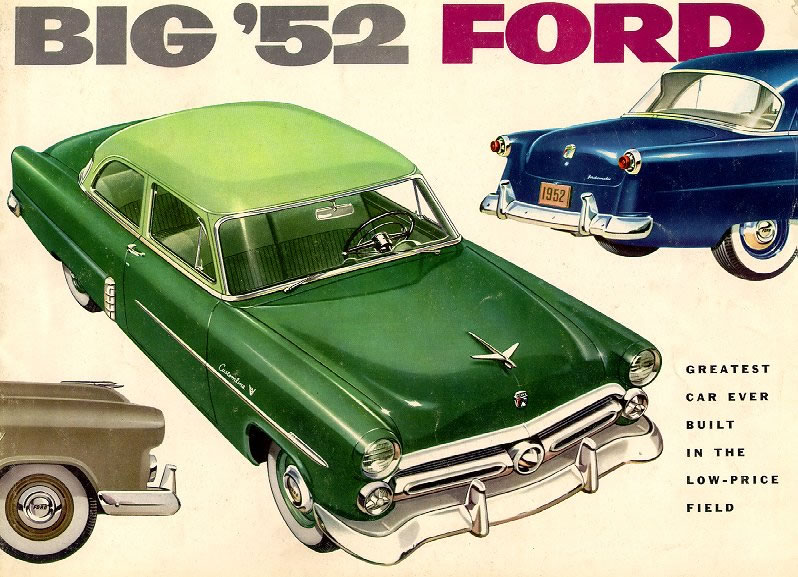1952 Ford Brochure Page 6